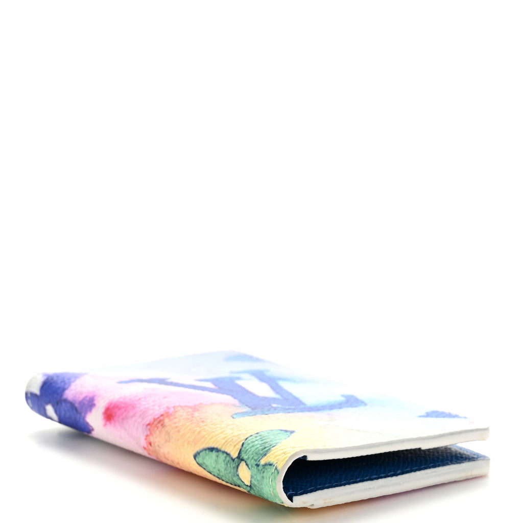 Louis Vuitton Monogram Watercolor Pocket Organizer NM Multicolor