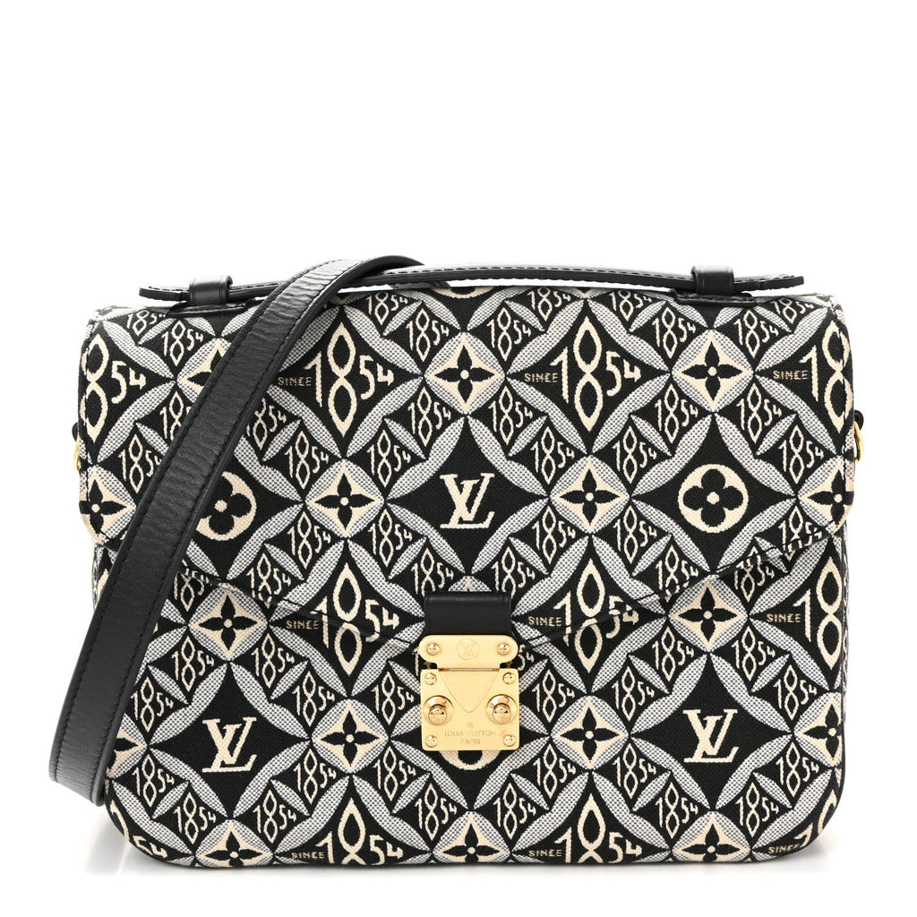Louis Vuitton Jacquard Since 1854 Pochette Metis Grey