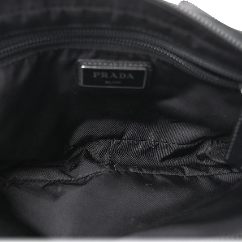 Prada Tessuto Nylon Belt Bag Black