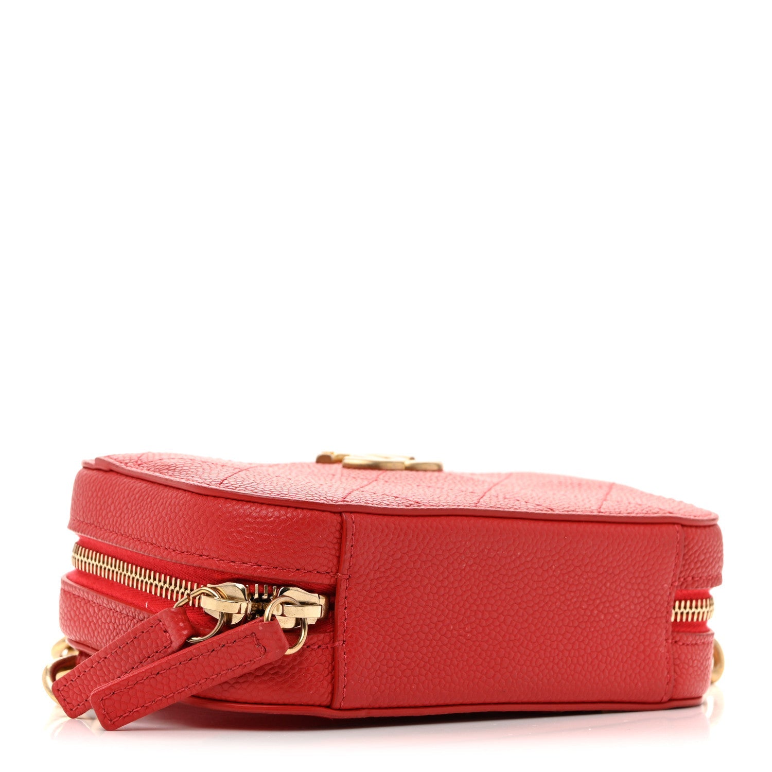 Chanel Caviar Quilted Waist Bag Red