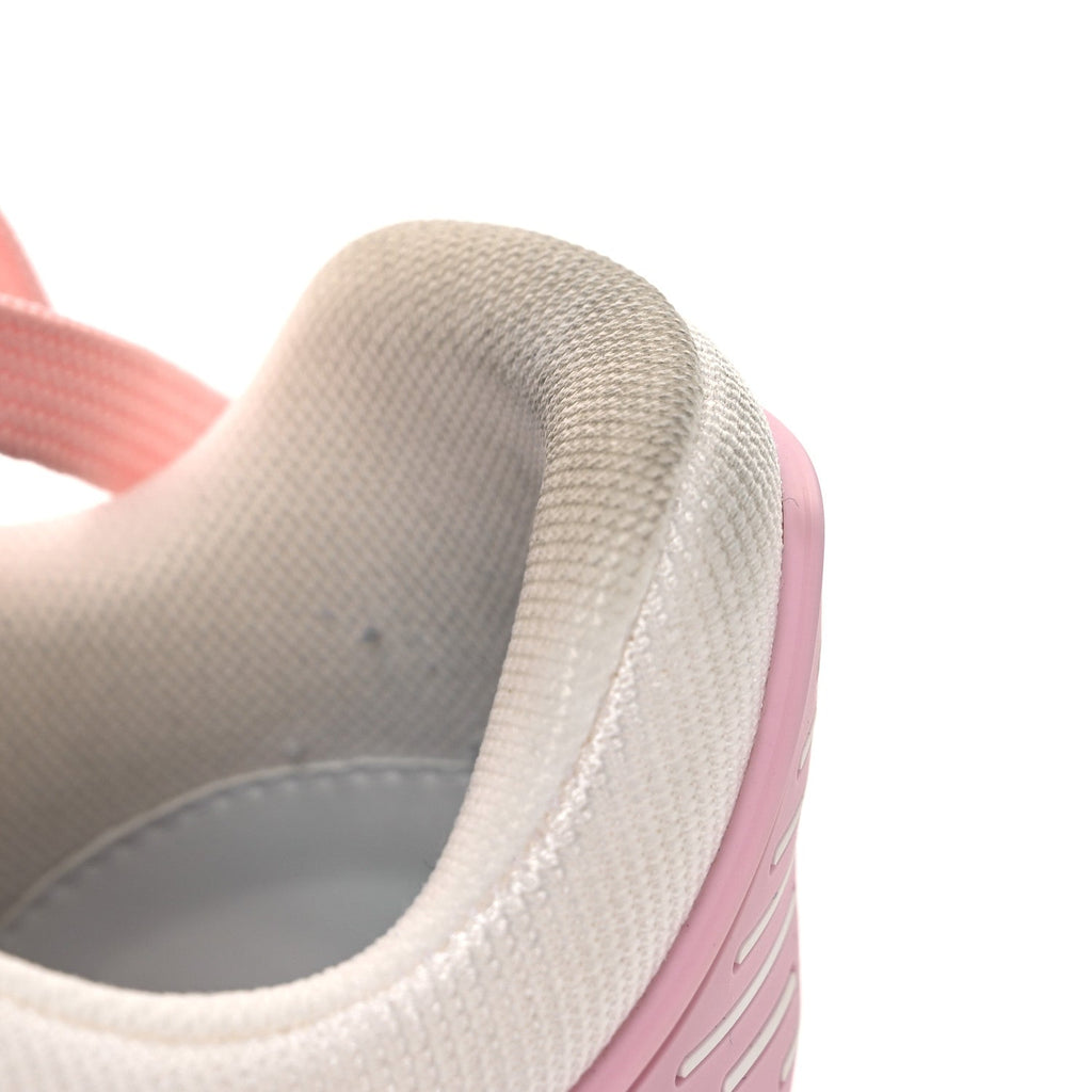 Louis Vuitton Calfskin Monogram Womens LV Trainer Sneakers 36.5 Light Pink