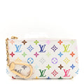 Louis Vuitton LV X TM Monogram Multicolor Key Pouch White