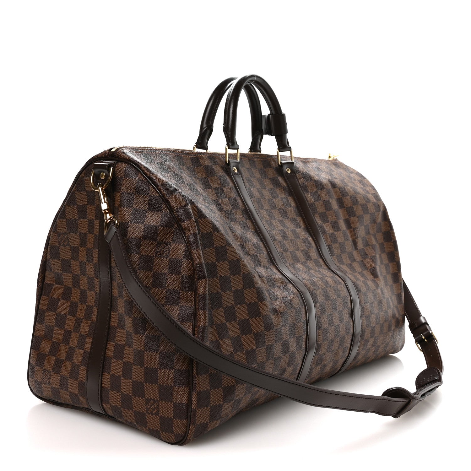 Louis Vuitton Damier Ebene Keepall Bandouliere 55