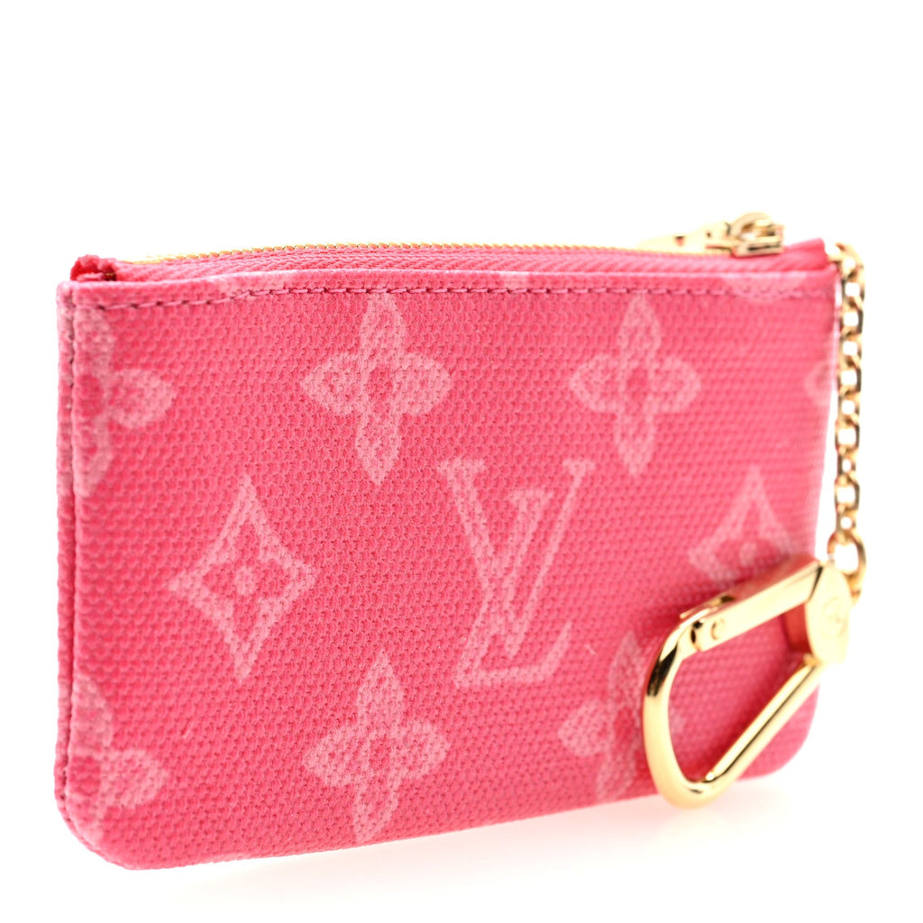 Louis Vuitton Monogram Origine Key Pouch  Rose Ruban