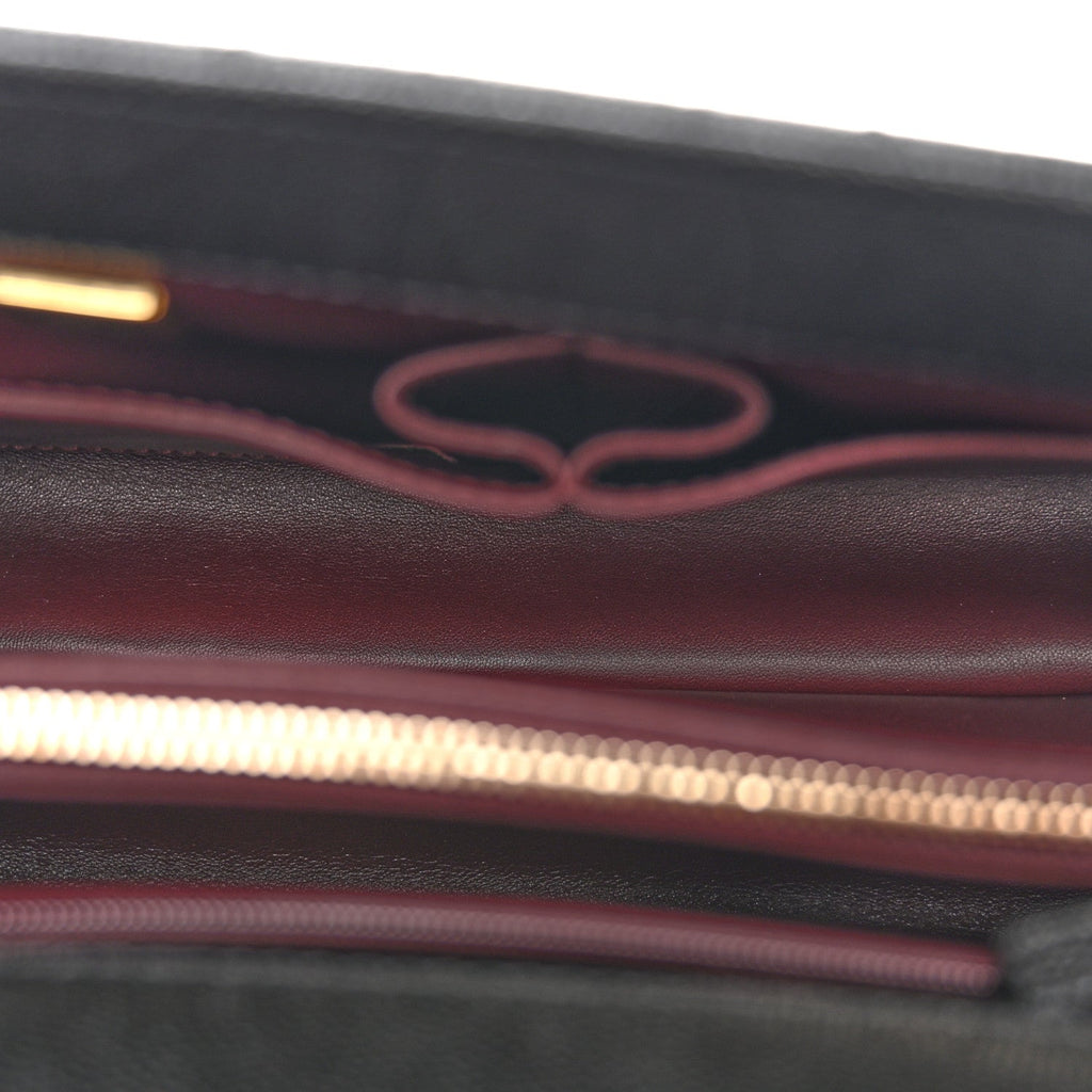 Chanel Caviar Quilted Small Coco Handle Flap Black