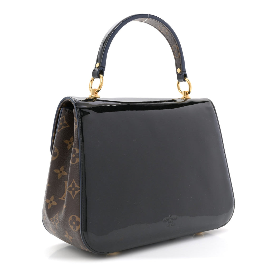Louis Vuitton Patent Calfskin Monogram Cherrywood PM Black