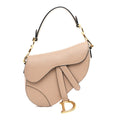 Christian Dior Grained Calfskin Mini Saddle Bag Fard