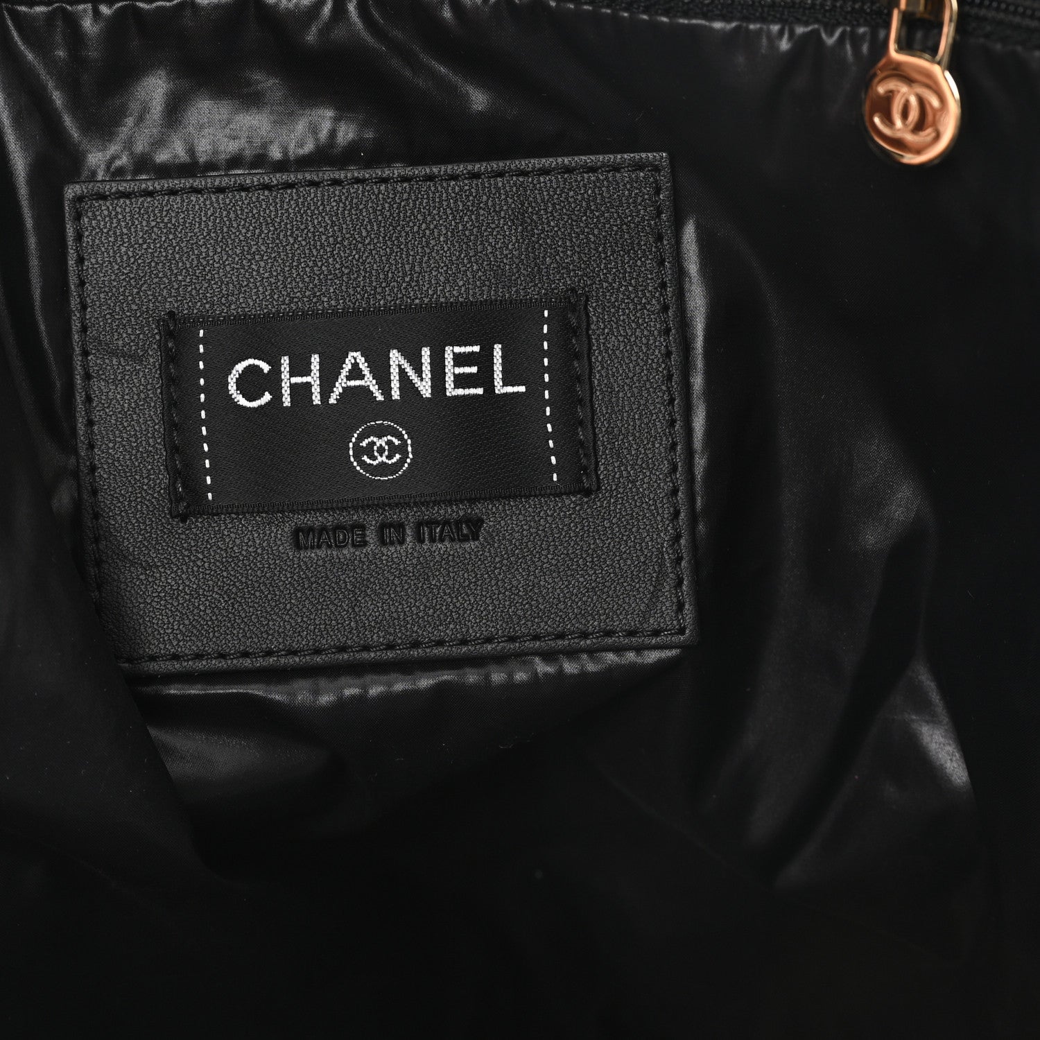 Chanel Nylon Tweed Quilted Small Coco Neige Snowflake Backpack Black