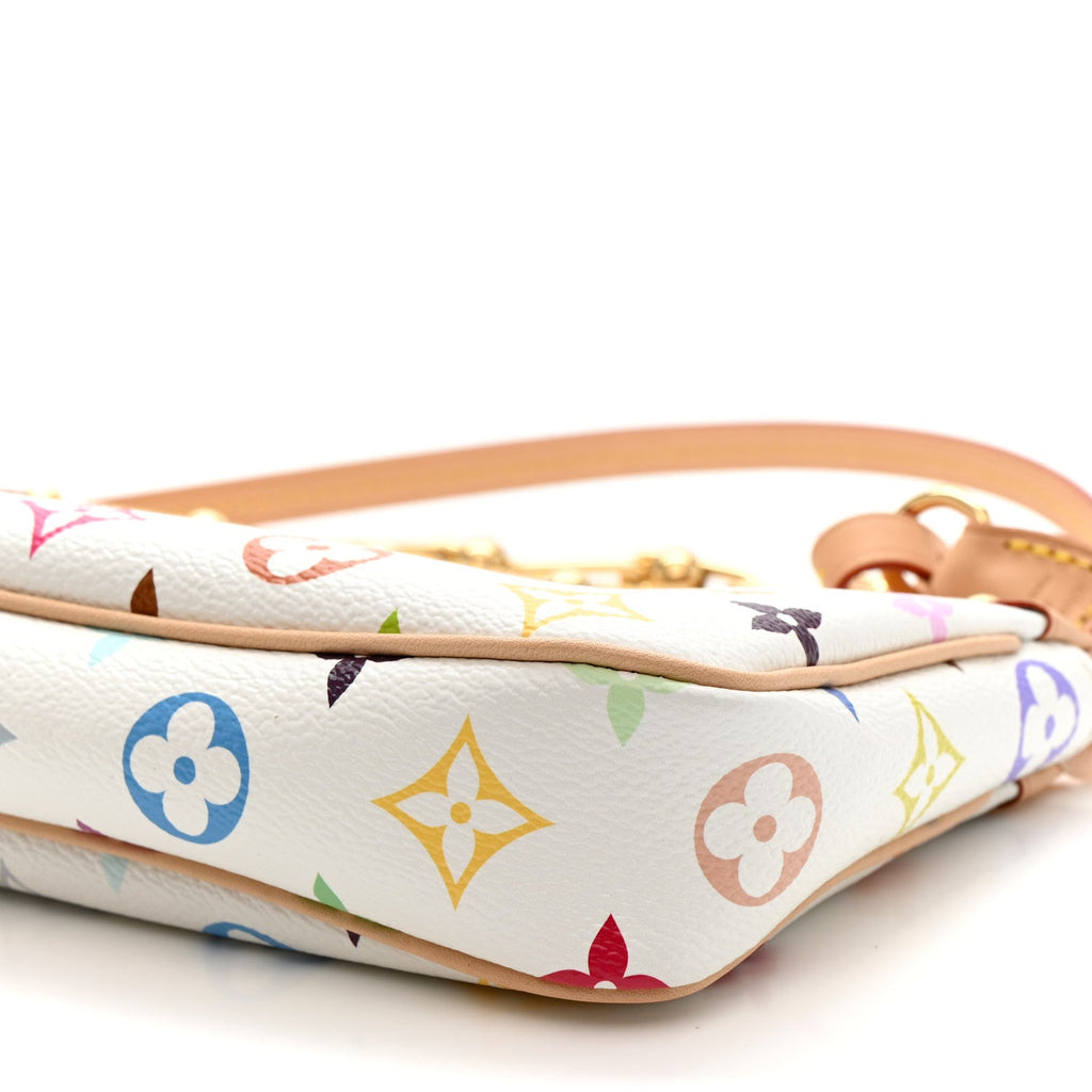 Louis Vuitton LV X TM Monogram Multicolor Pochette Accessories White