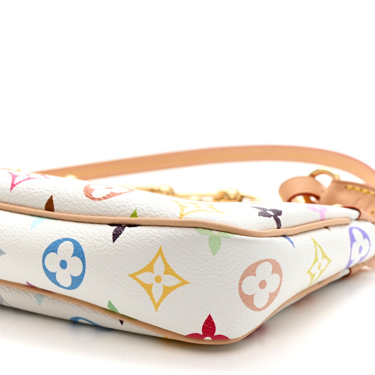 Louis Vuitton LV X TM Monogram Multicolor Pochette Accessories White