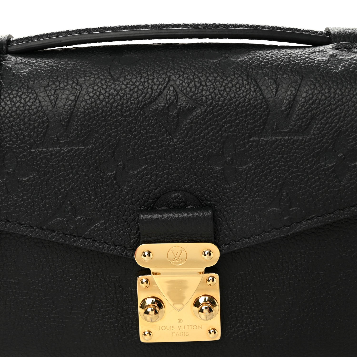Louis Vuitton Empreinte Pochette Metis East West Black