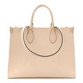 Louis Vuitton Empreinte Monogram Giant Onthego MM Creme