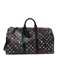 Louis Vuitton LV X TM Monogram Multicolor Keepall Bandouliere 50 Black