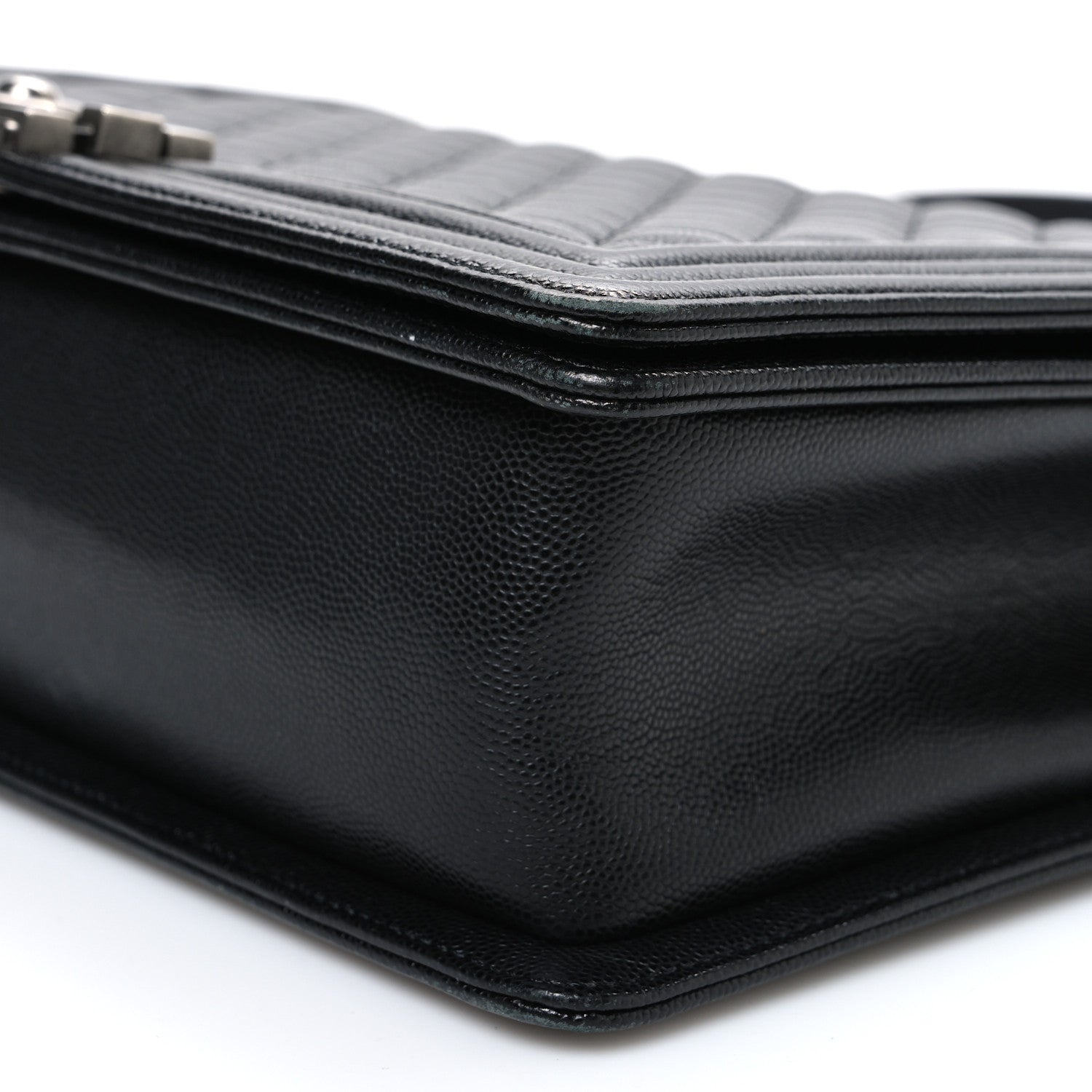 Chanel Caviar Quilted Large Boy Flap Black