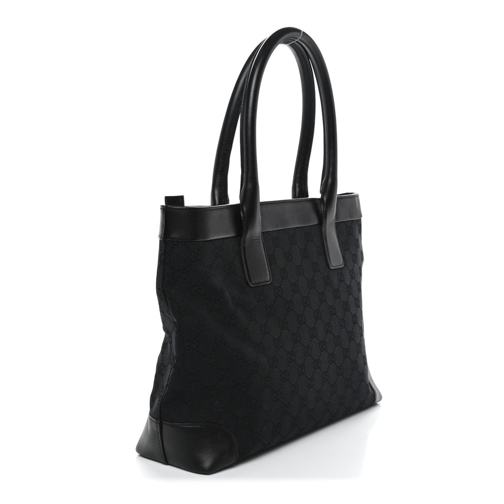 Gucci Monogram Tote Black