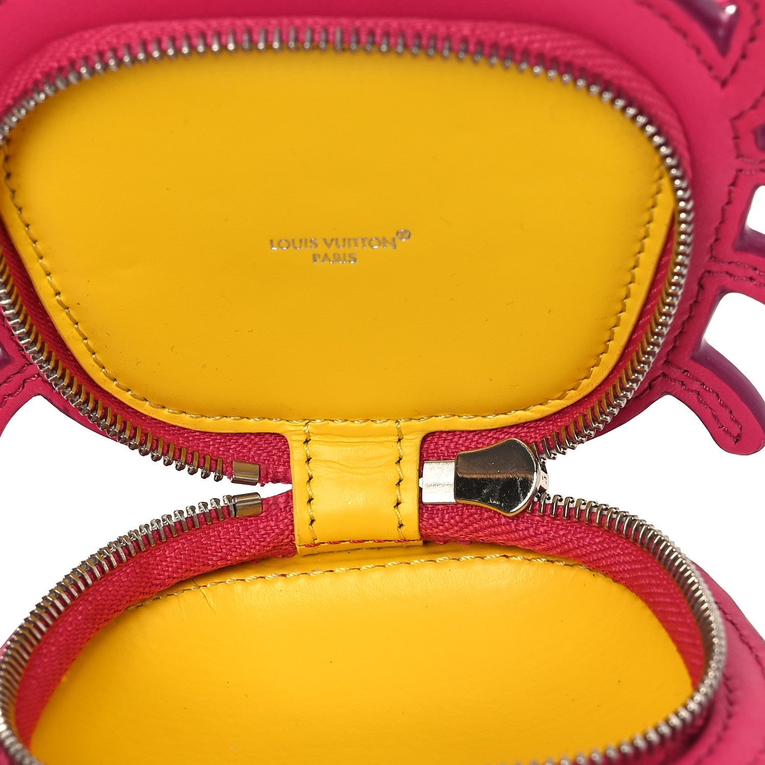 Louis Vuitton Monogram Crab Bag Charm Rose Pondichery