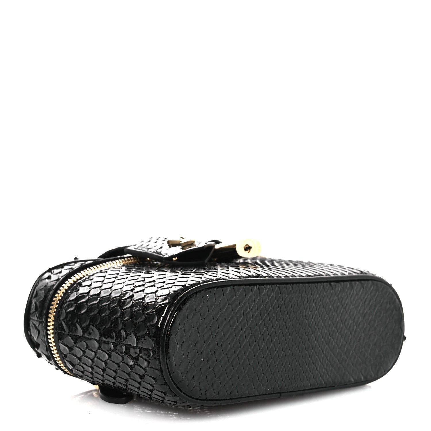 Louis Vuitton Snakeskin Vanity Pouch Black
