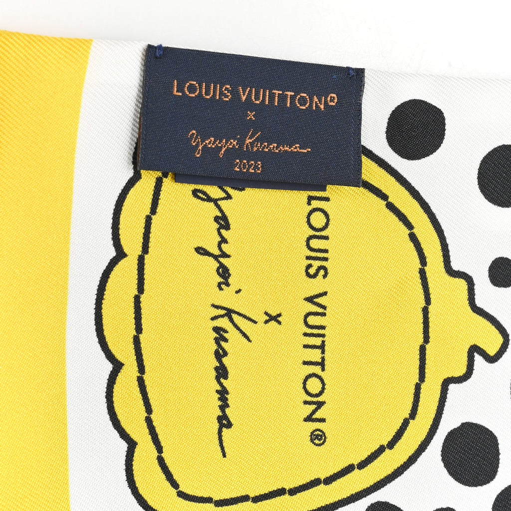 Louis Vuitton LV x YK Infinity Dots Bandeau Black Yellow White