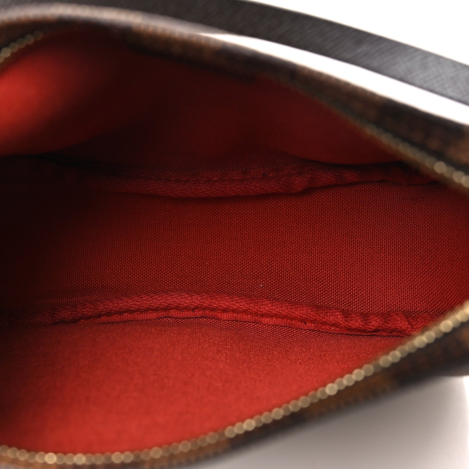 Louis Vuitton Damier Ebene Trousse Make Up Bag Pochette