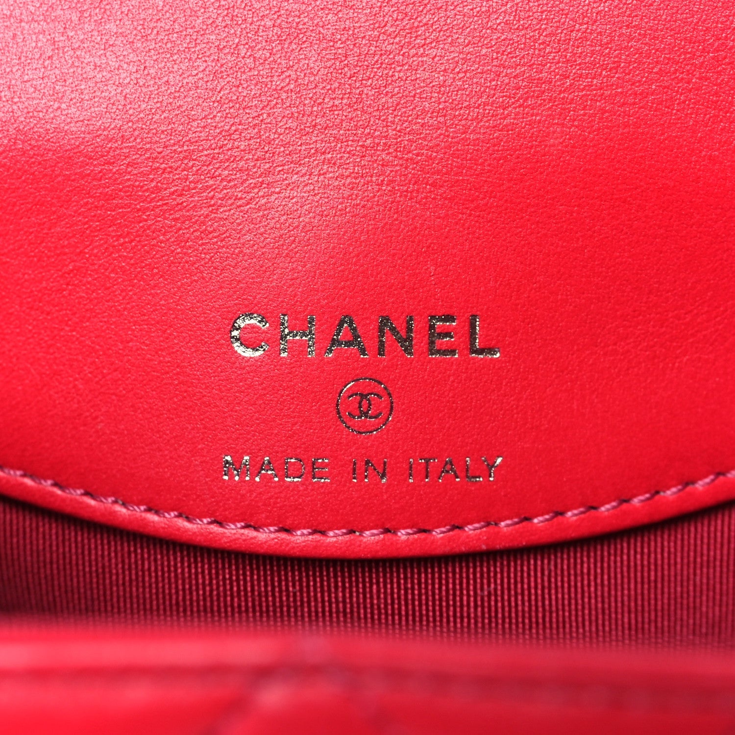 Chanel Lambskin Quilted Trunk Bag Pink