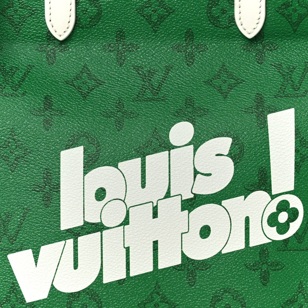Louis Vuitton Vintage Monogram Everyday LV Litter Green