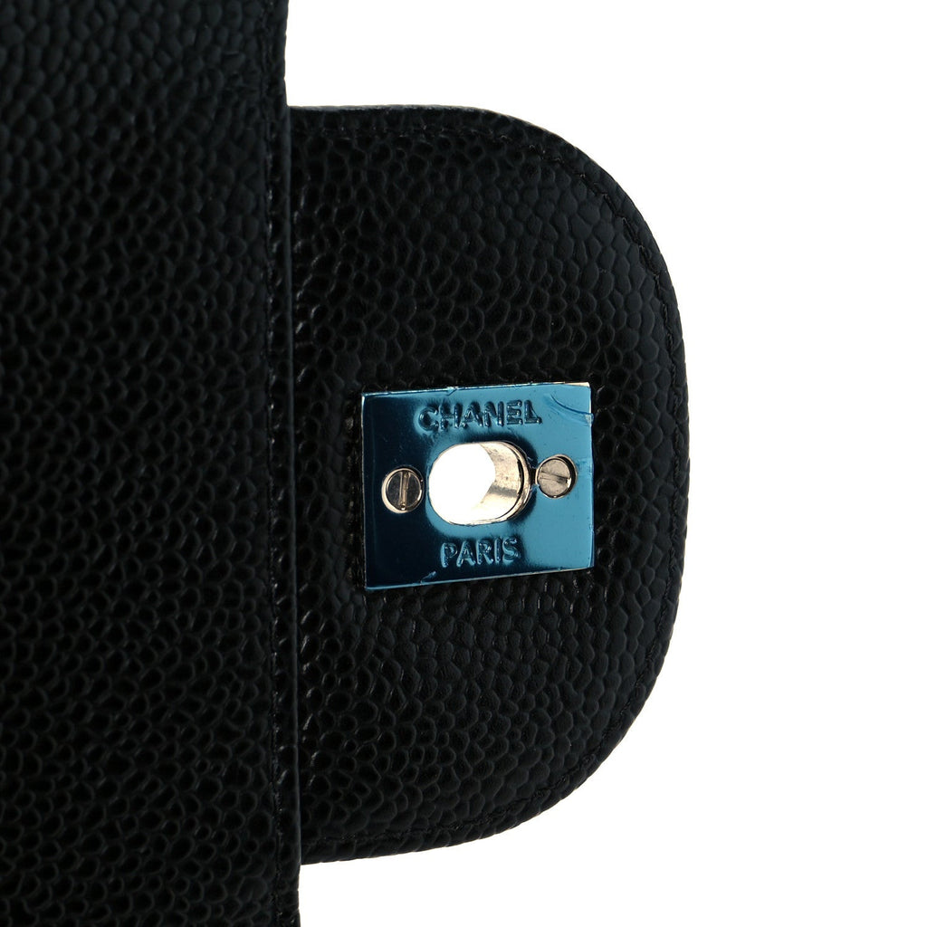 Chanel Caviar Quilted Jumbo Double Flap Black