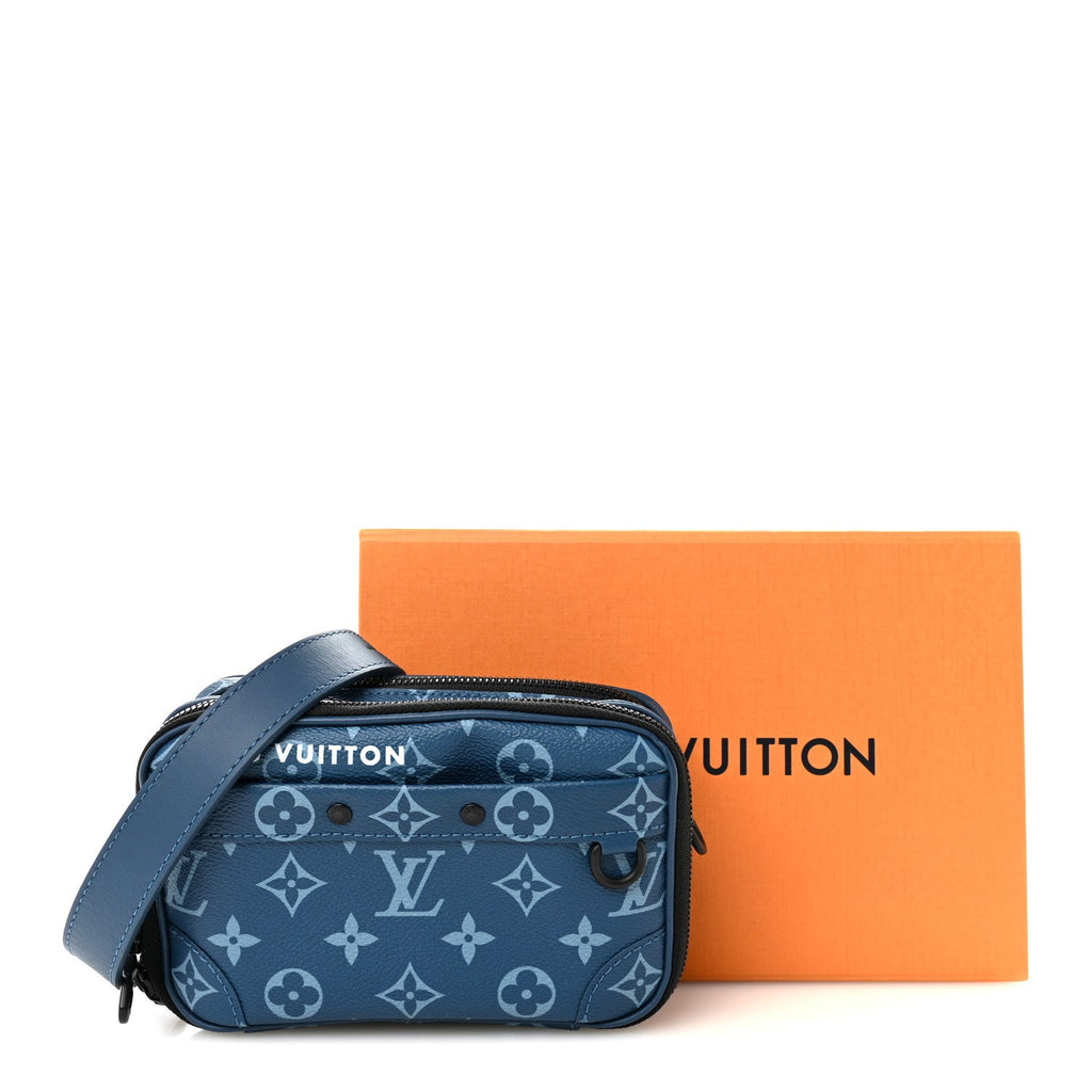 Louis Vuitton Monogram Alpha Wearable Wallet Atlantic Blue