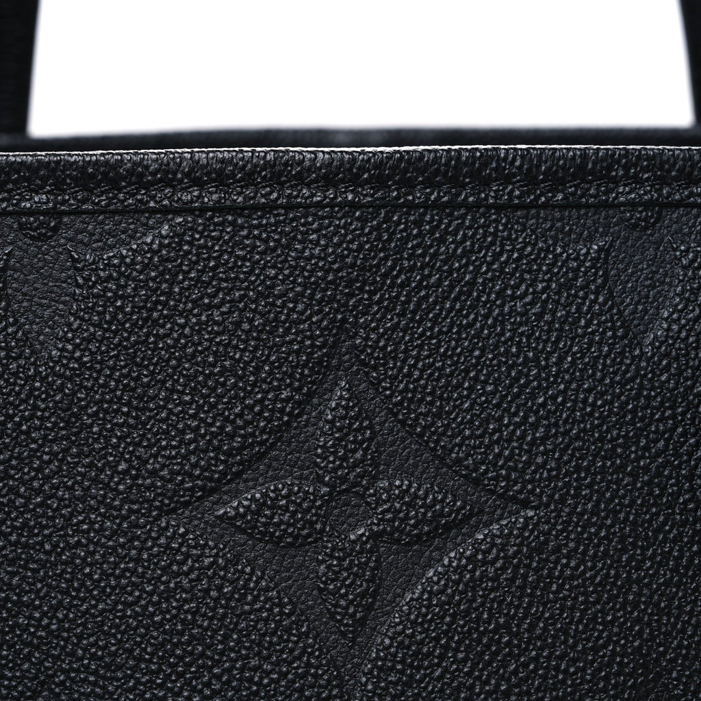 Louis Vuitton Empreinte Monogram Giant Neverfull MM Black