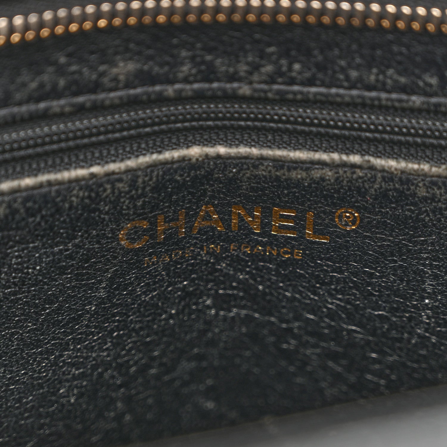 Chanel Caviar Quilted Medallion Tote Black