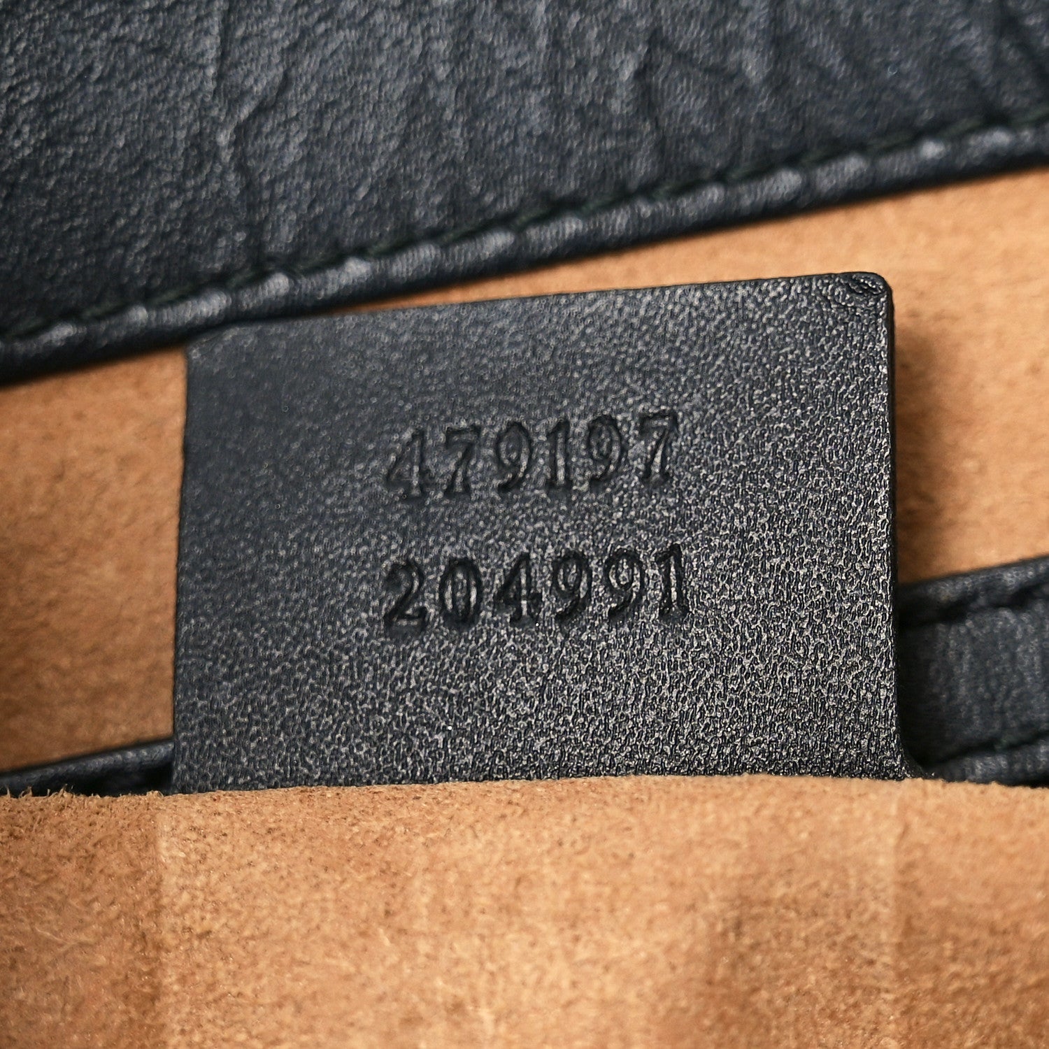 Gucci GG Supreme Monogram Medium Padlock Tote Black