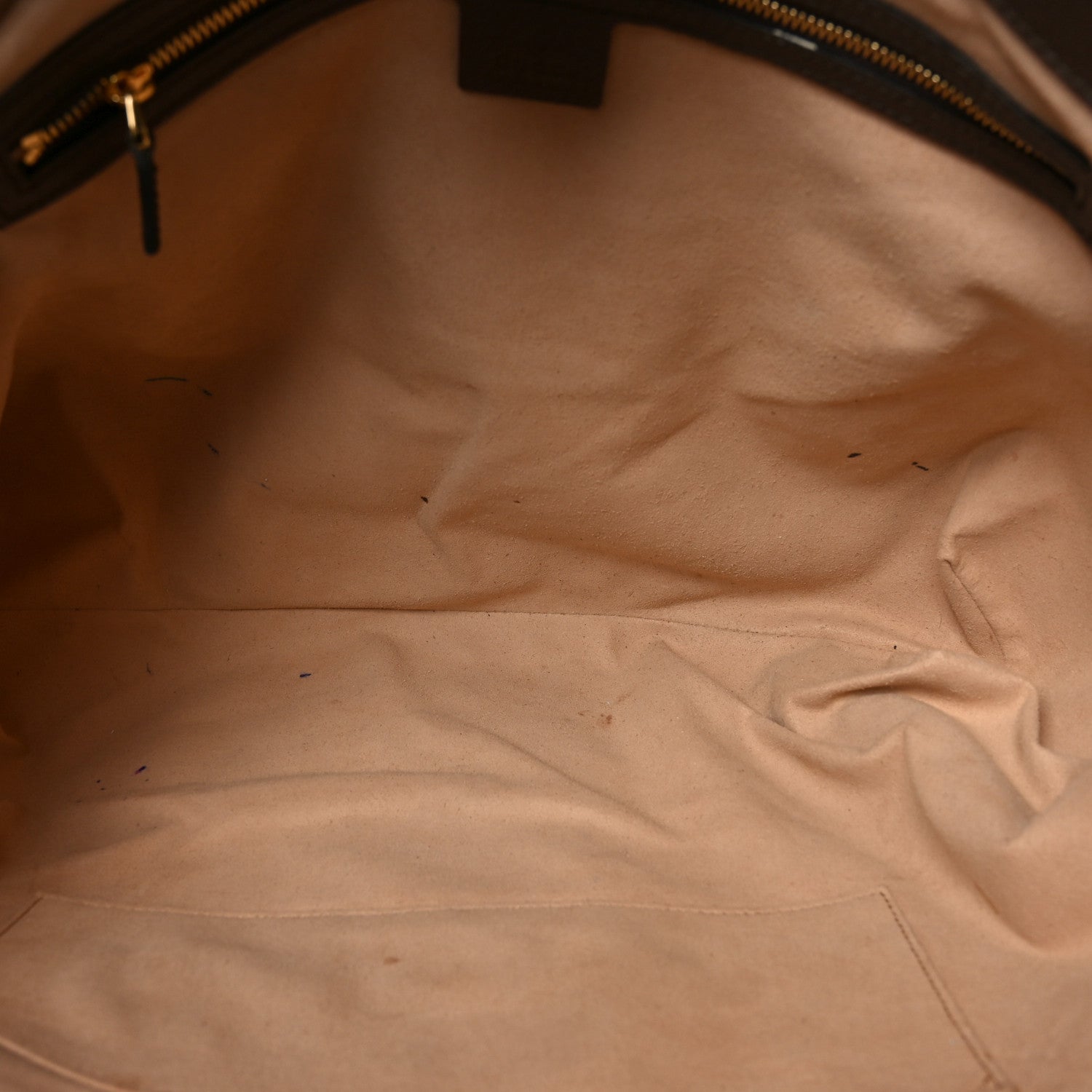 Gucci GG Supreme Monogram Medium Ophidia Shopping Tote Brown