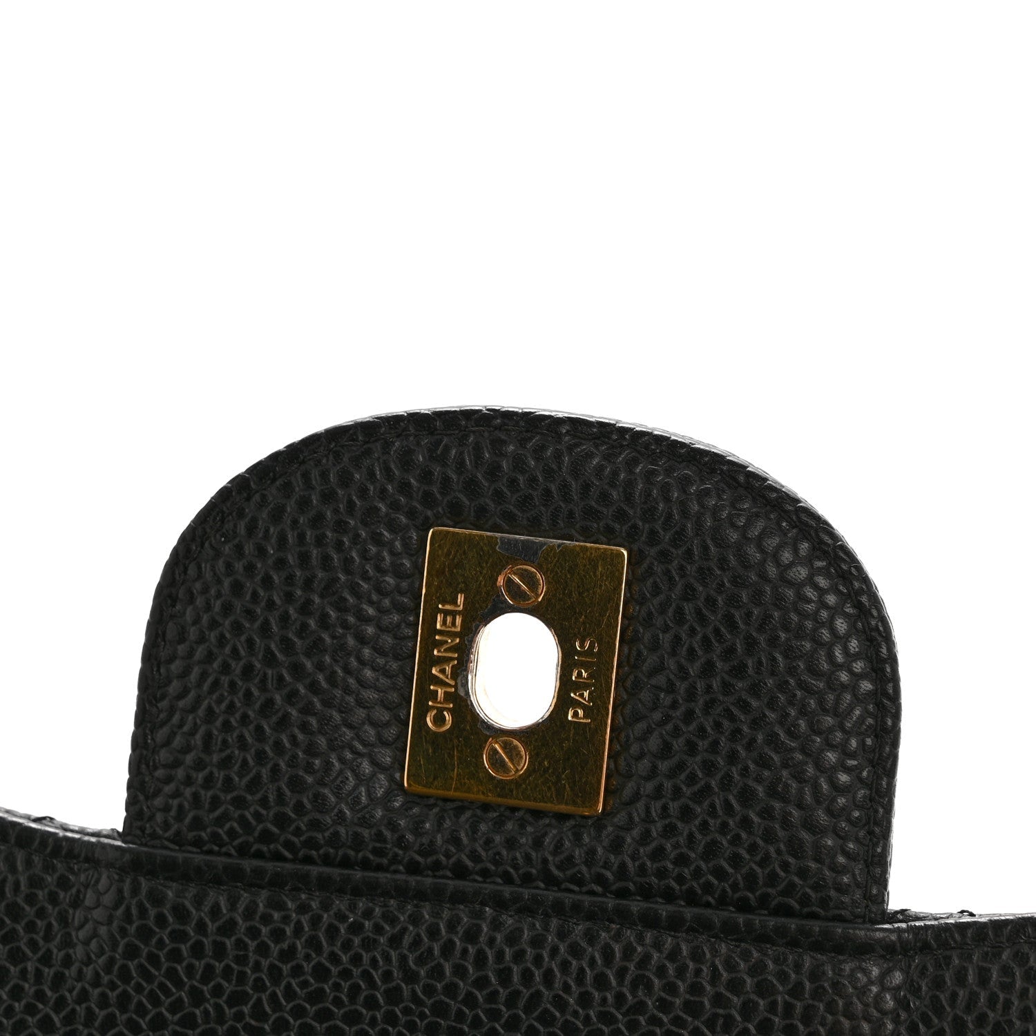 Chanel Caviar Quilted Jumbo Single Flap Black