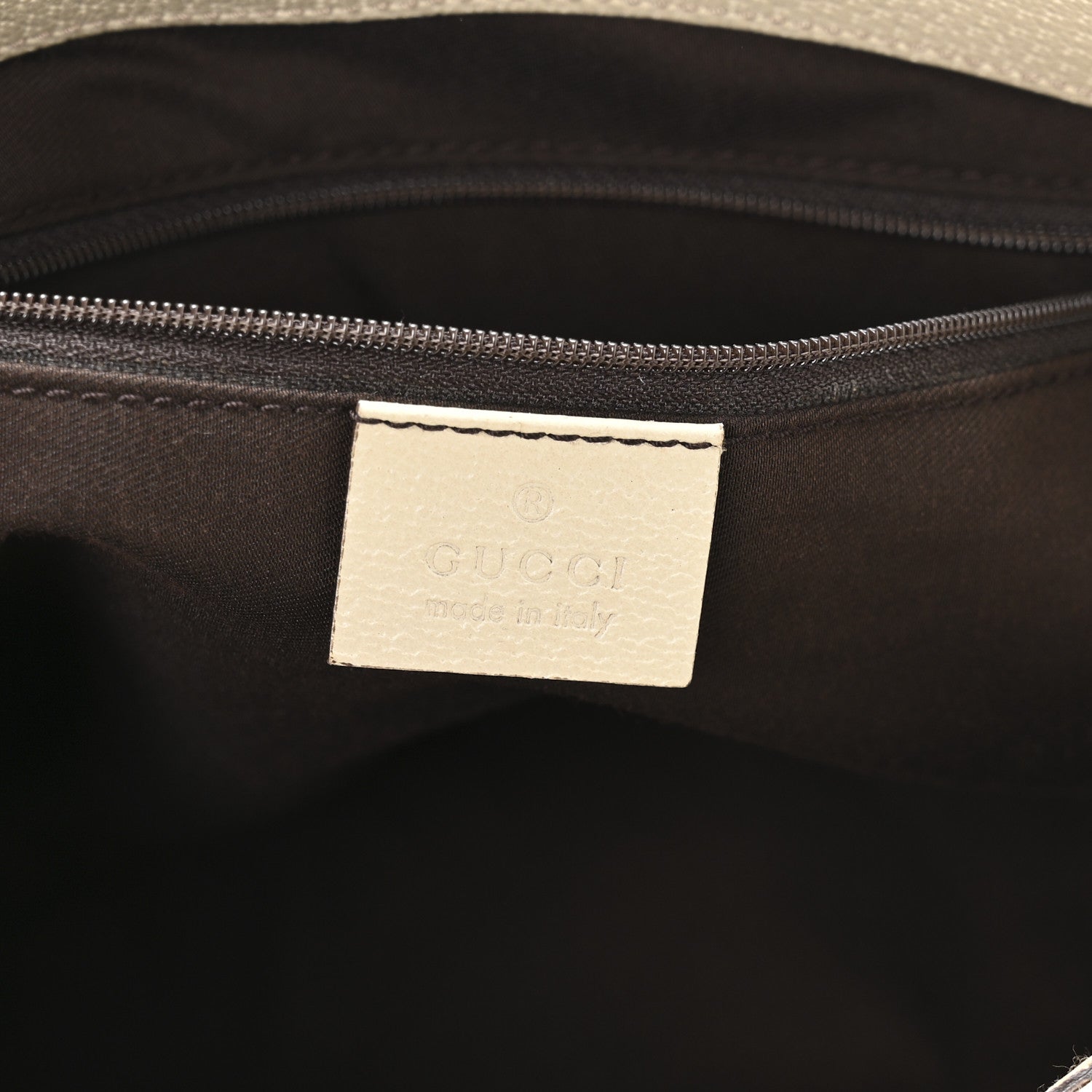 Gucci Monogram Medium Abbey Tote White