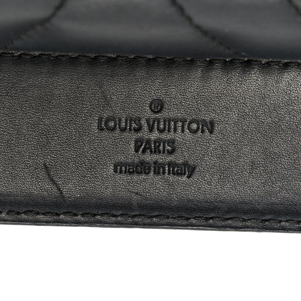 Louis Vuitton Calfskin New Wave Chain MM Black