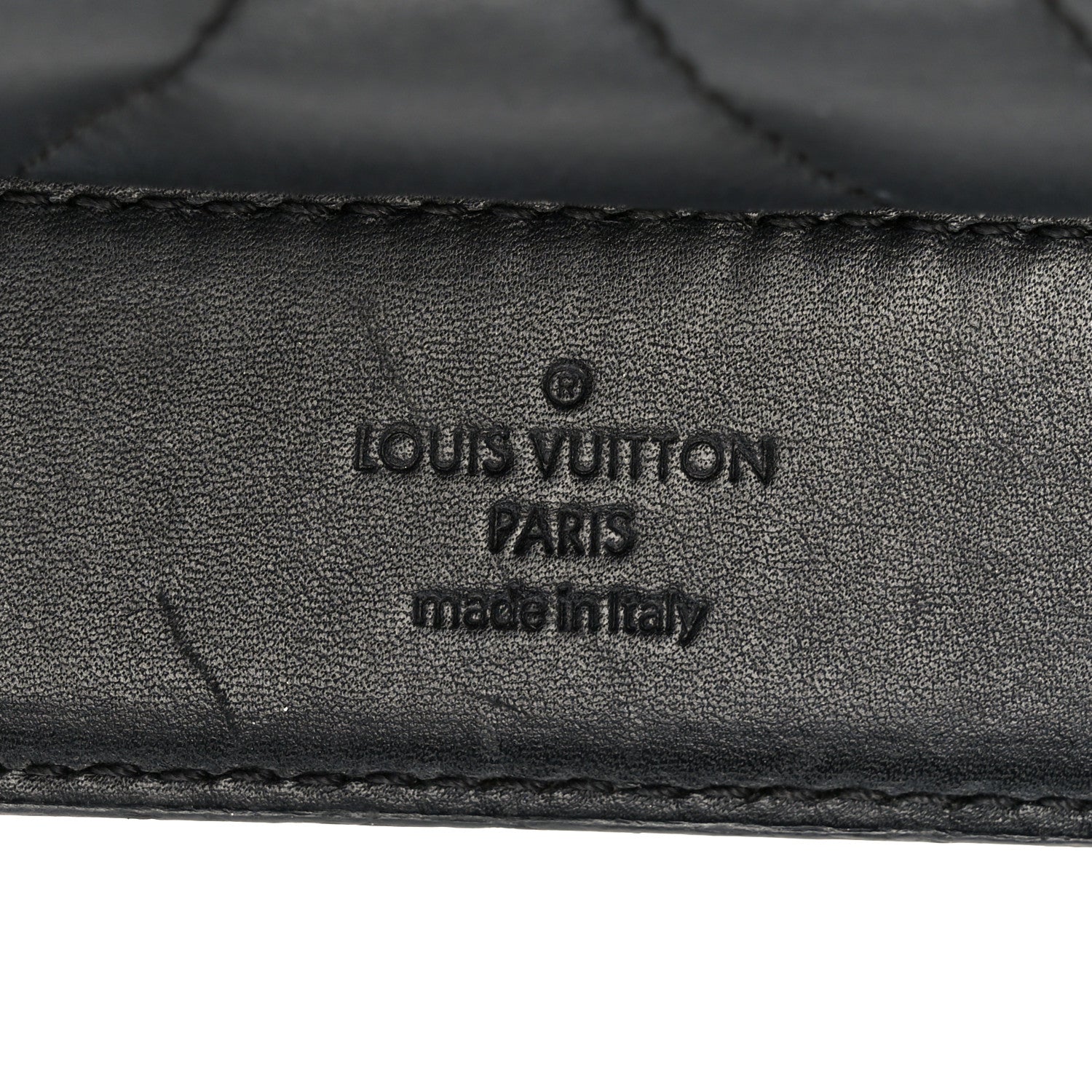 Louis Vuitton Calfskin New Wave Chain MM Black