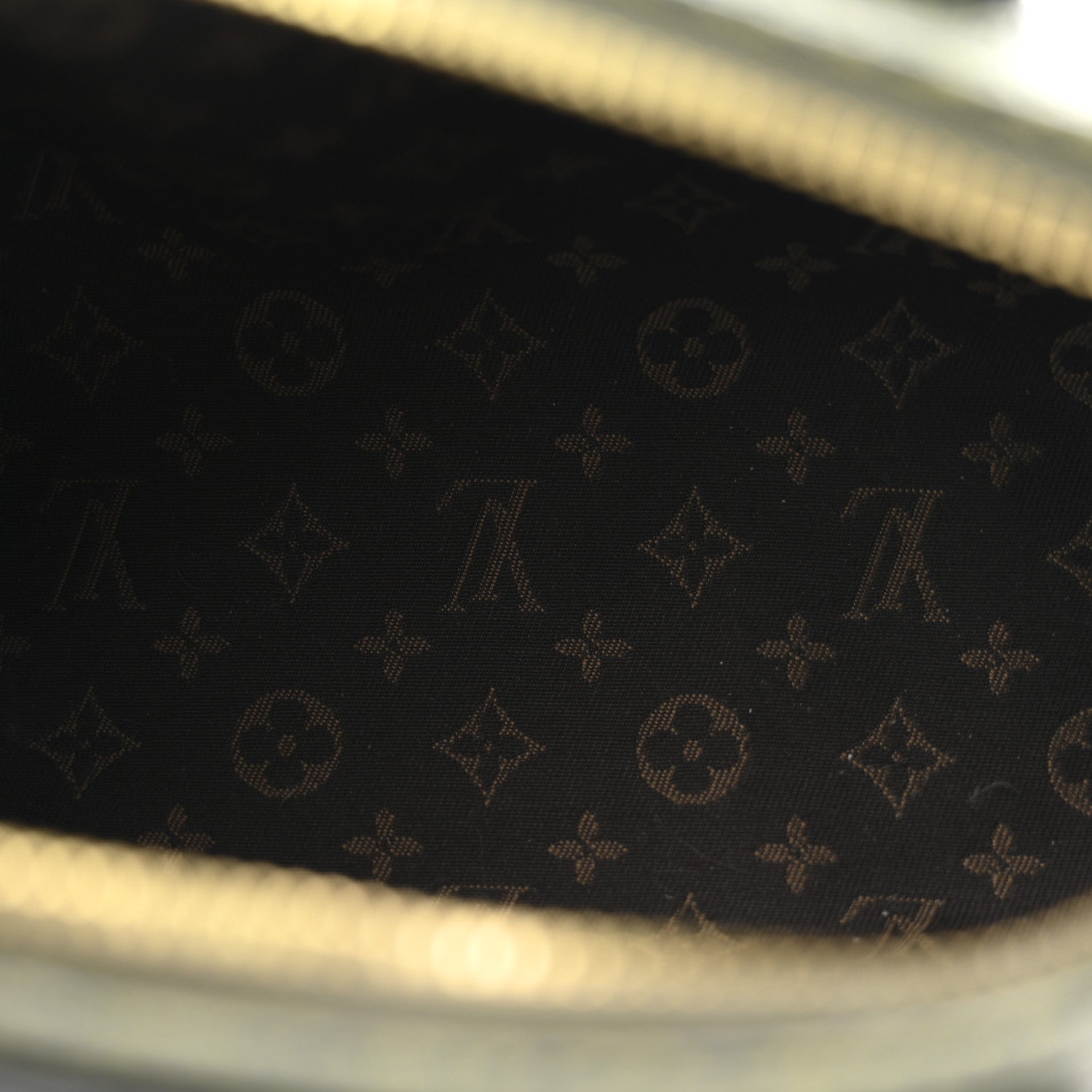 Louis Vuitton Lambskin Nano Biker Khaki