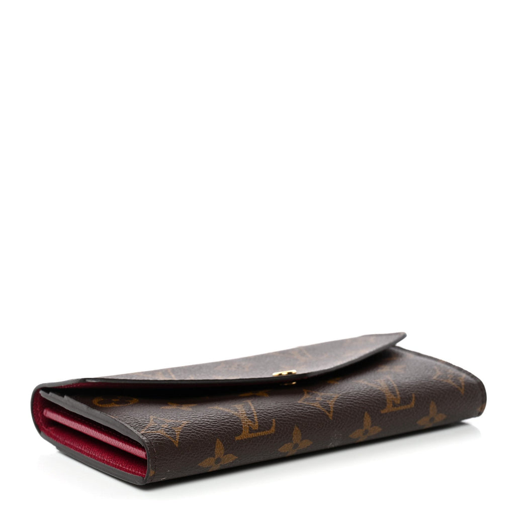 Louis Vuitton Monogram Sarah Wallet NM Fuchsia