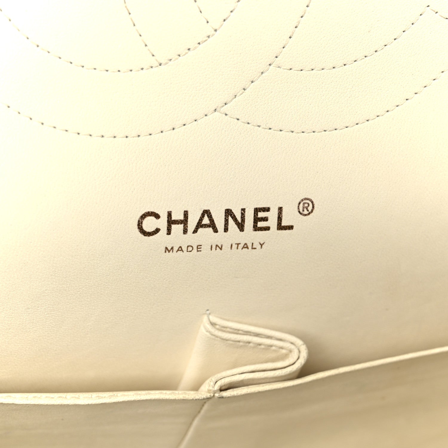 Chanel Caviar Quilted Jumbo Double Flap White