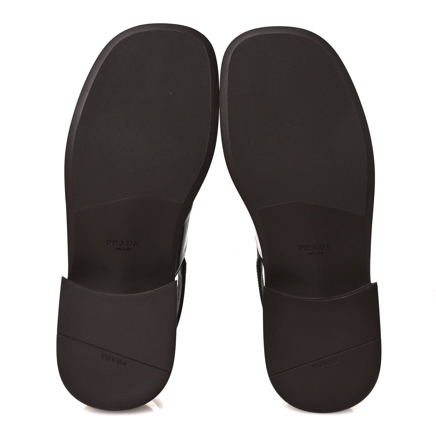 Prada Spazzolato Fume Re-Edition 1996 Buckle Sandals 41 Bruciato