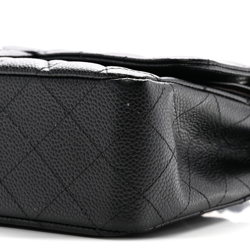 Chanel Caviar Quilted Medium Double Flap Black