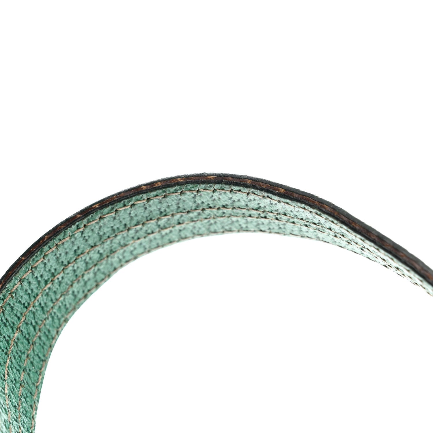 Gucci Monogram Satchel Bag Turquoise
