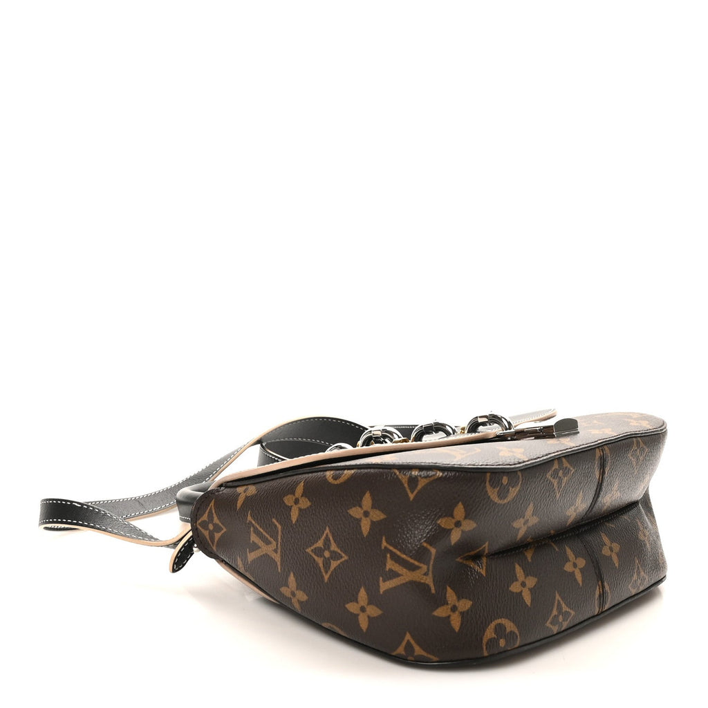 Louis Vuitton Calfskin Monogram Chain It Bag PM Black