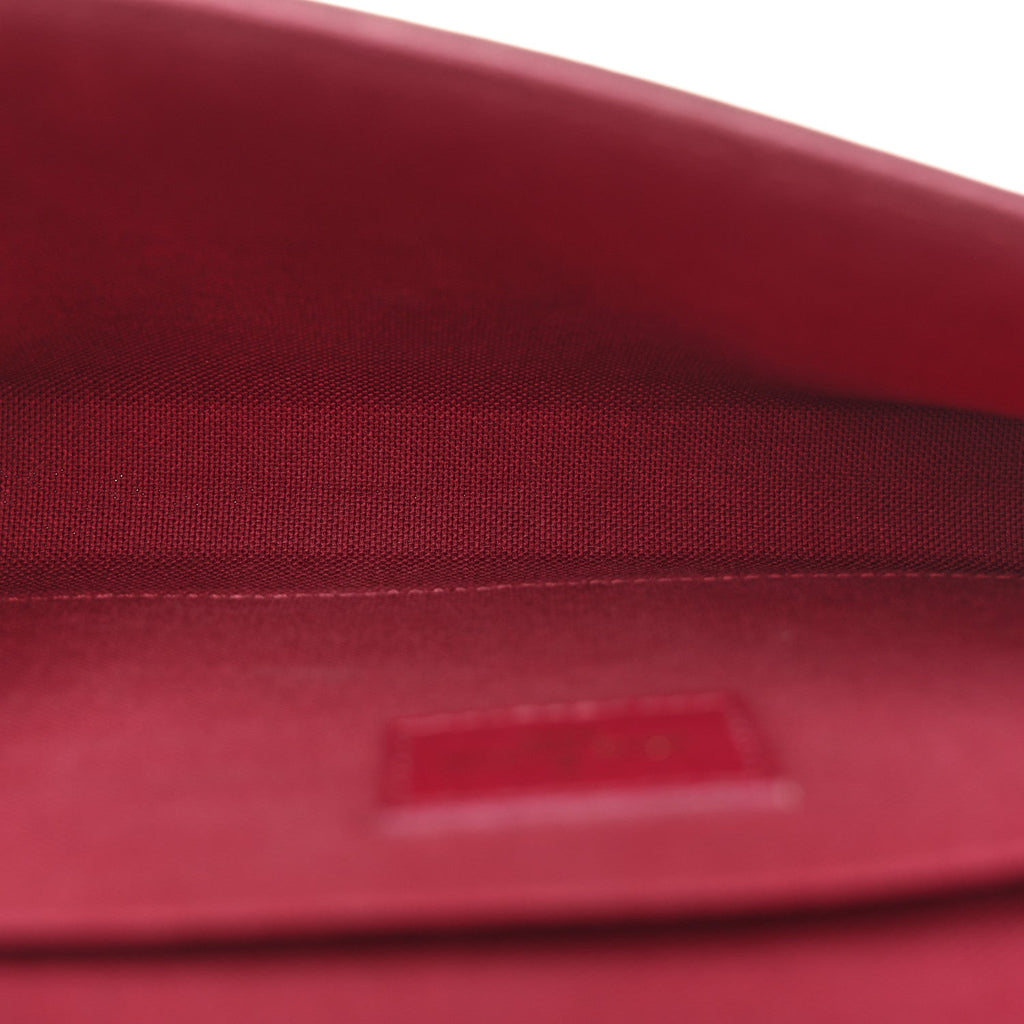 Louis Vuitton Monogram Pochette Felicie Chain Wallet Fuchsia