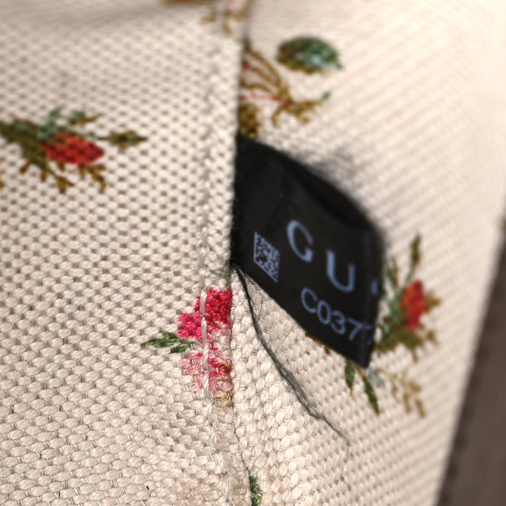 Gucci GG Supreme Monogram Web Neo Vintage Shoulder Bag Beige New Acero Crop