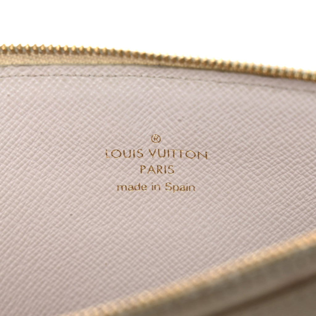 Louis Vuitton Monogram Giant Spring In The City Slim Purse Sunset Kaki