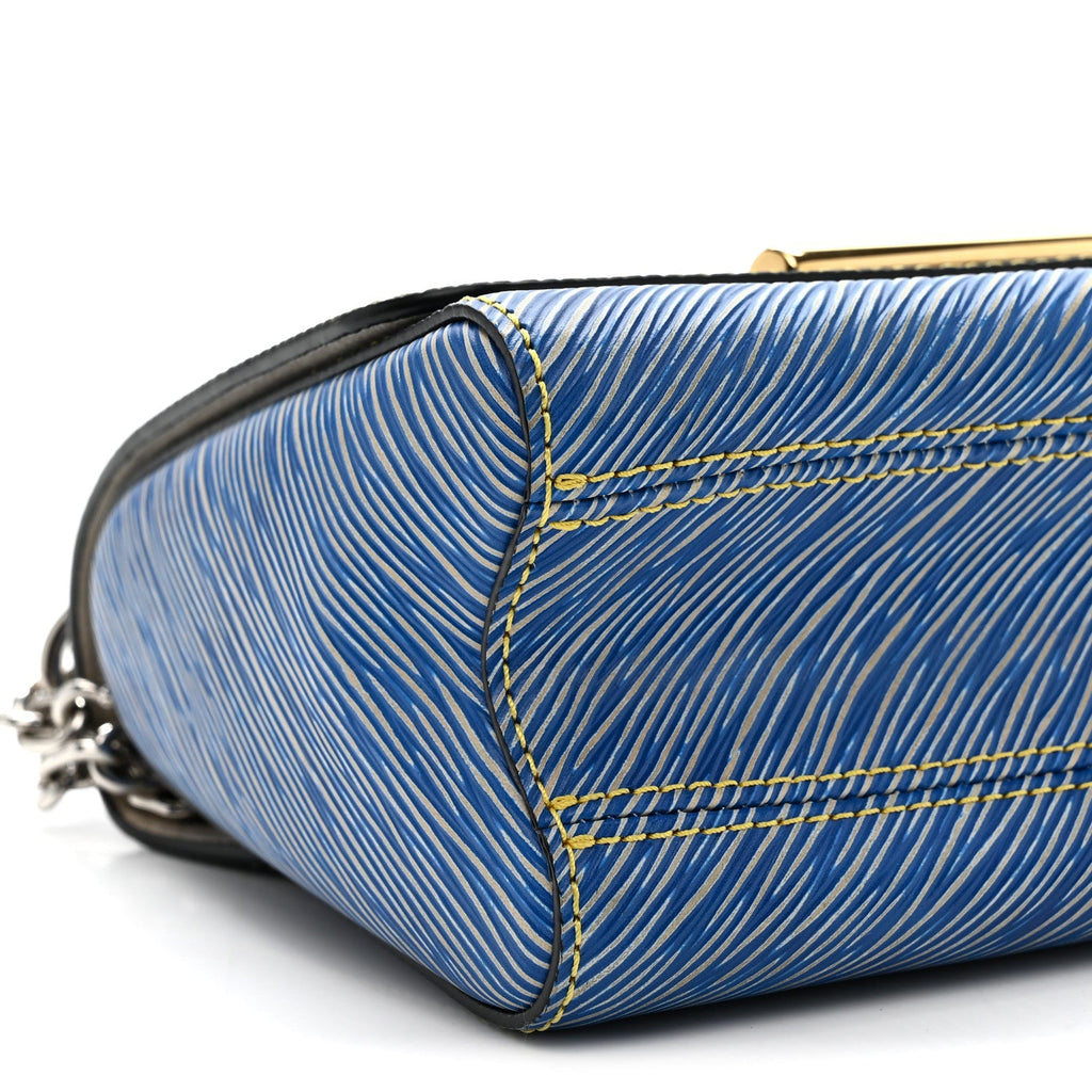 Louis Vuitton Epi Twist Shoulder Bag PM Denim Light