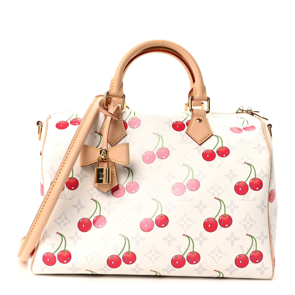 Louis Vuitton LV X TM Monogram Cerises Speedy Soft Bandouliere 30