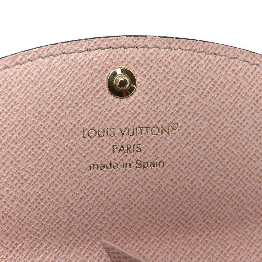 Louis Vuitton Monogram Rosalie Coin Purse Rose Ballerine