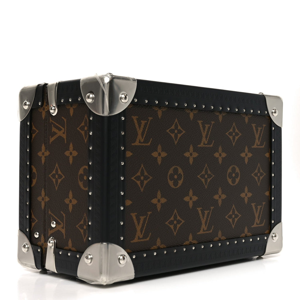 Louis Vuitton Monogram Coffret Watch Case Black