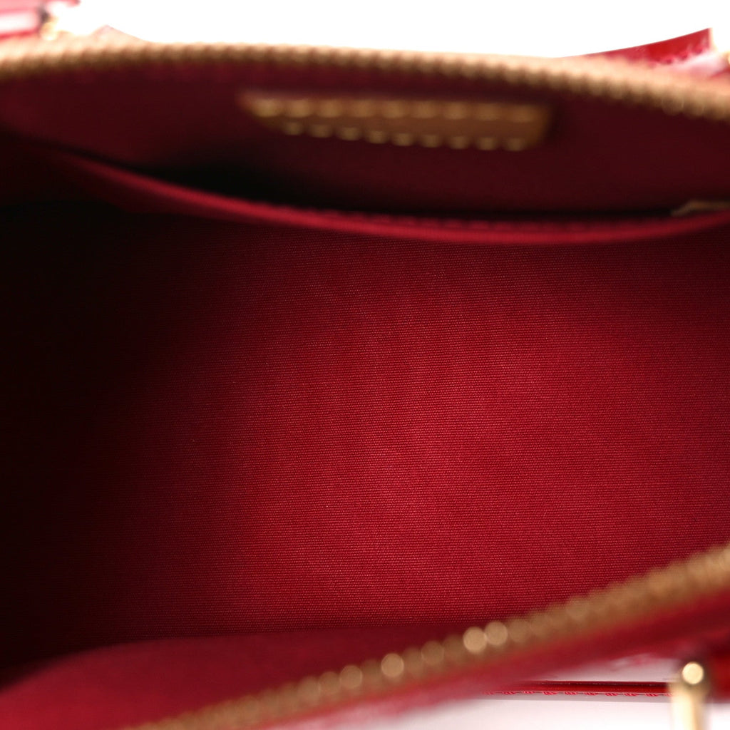 Louis Vuitton Vernis Alma BB Rose Indien